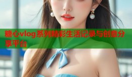 糖心vlog系列精彩生活记录与创意分享平台