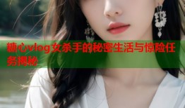 糖心vlog女杀手的秘密生活与惊险任务揭秘
