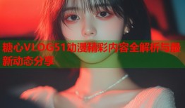 糖心VLOG51动漫精彩内容全解析与最新动态分享