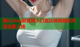 糖心vlog新官网入口直达体验精彩内容全新上线