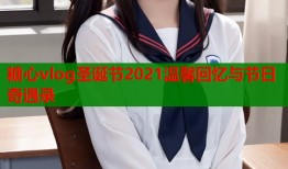 糖心vlog圣诞节2021温馨回忆与节日奇遇录