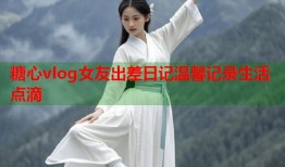 糖心vlog女友出差日记温馨记录生活点滴