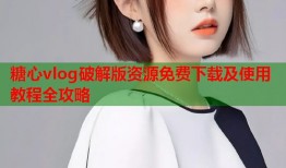 糖心vlog破解版资源免费下载及使用教程全攻略