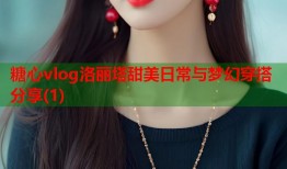 糖心vlog洛丽塔甜美日常与梦幻穿搭分享(1)