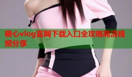 糖心vlog官网下载入口全攻略高清视频分享
