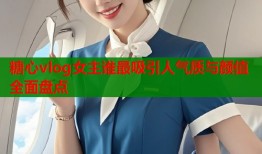 糖心vlog女主谁最吸引人气质与颜值全面盘点