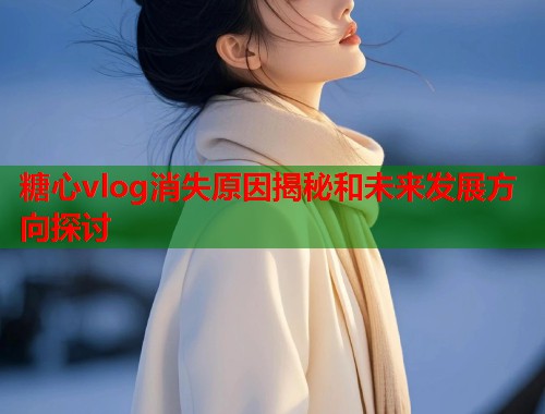 糖心vlog消失原因揭秘和未来发展方向探讨