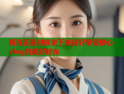 现在正是时候坐下来好好享受糖心vlog的美好时光